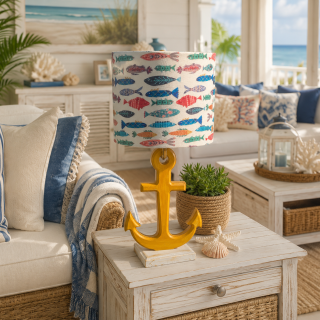 Yellow Anchor Side Lamp