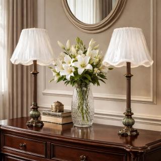 Handmade Vintage lamp Set