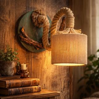 Handmade Natural Root Wall Light
