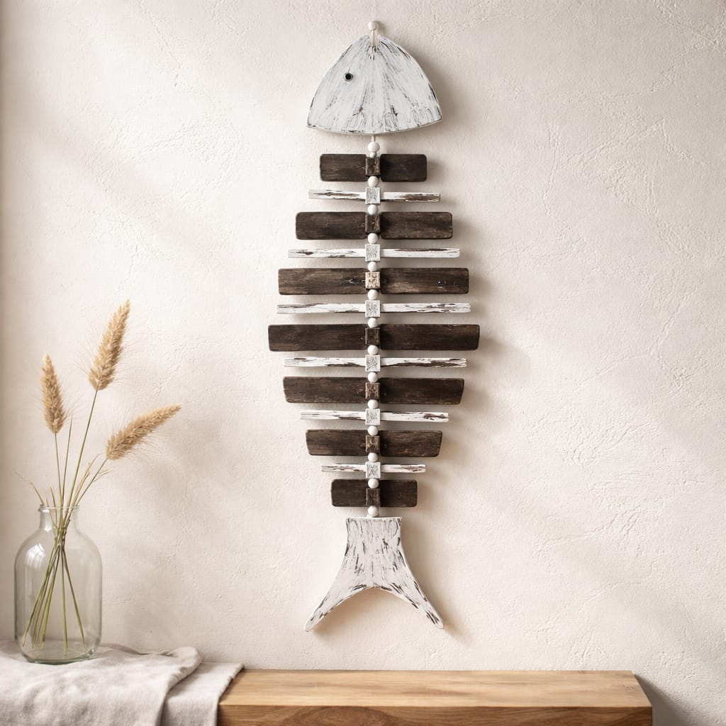 Handmade Rotating Fish Skeleton Wall Hanging 3 IMG 20260409 WA0009