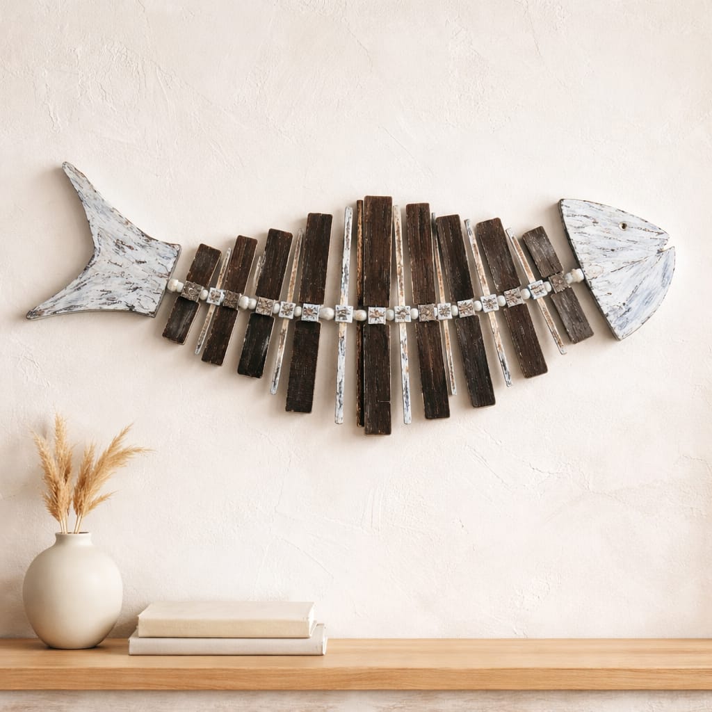 Handmade Rotating Fish Skeleton Wall Hanging 4 IMG 20260409 WA0012