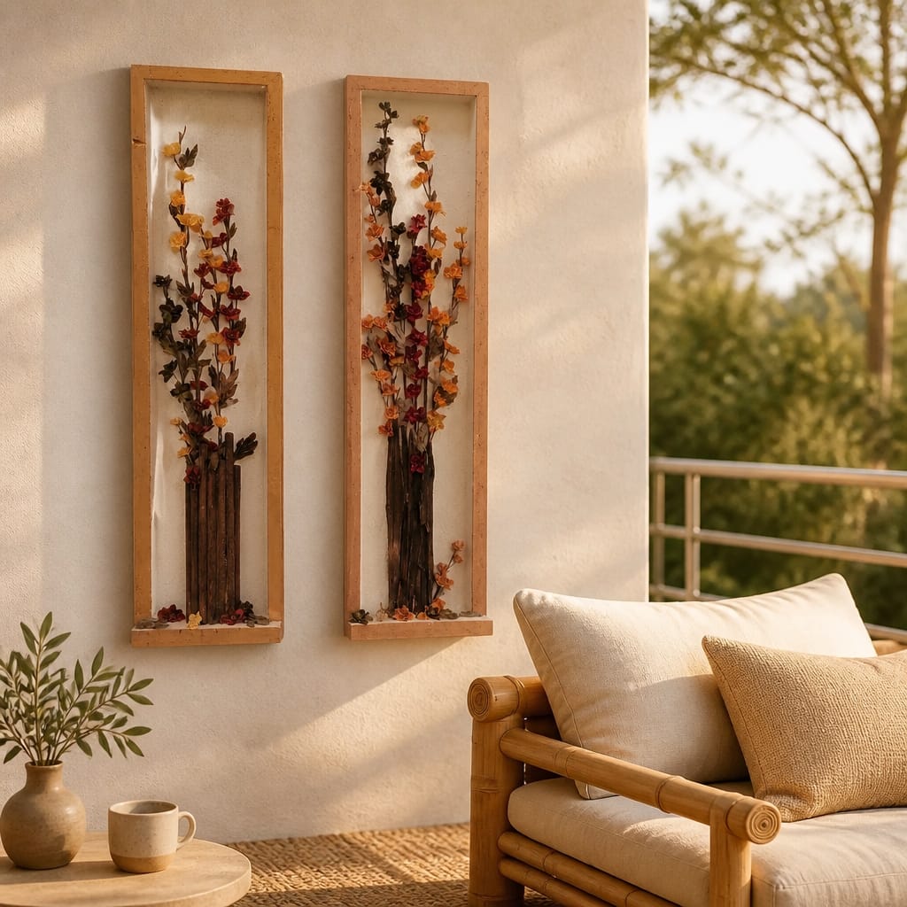 Handmade Floral Shadow Box Wall Art – Set of 2 3 IMG 20260509 WA0002