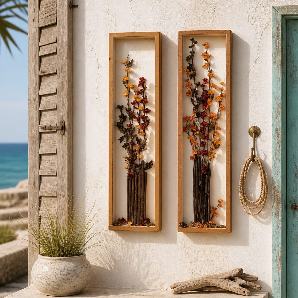 Handmade Floral Shadow Box Wall Art – Set of 2 2 IMG 20260509 WA0004