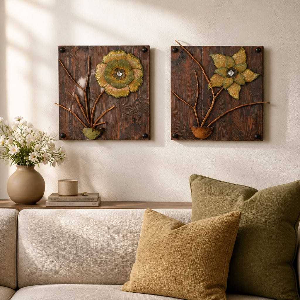 Rustic Floral Wall Art Set 2 IMG 20260614 WA0049
