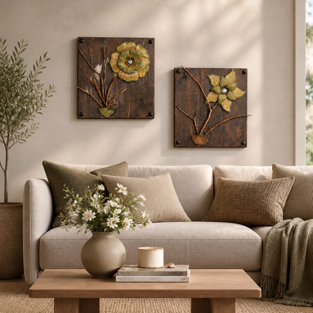 Rustic Floral Wall Art Set 3 IMG 20260614 WA0050