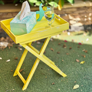 Folding Tray Table | Lemon Zest