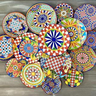 "La Dolce Costiera" Wall Plates Collection