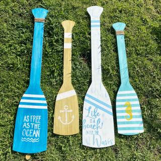 Oars Wall Summer Decor
