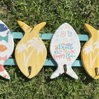 Yellow Fish Hanger