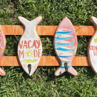 Coral Fish Hanger