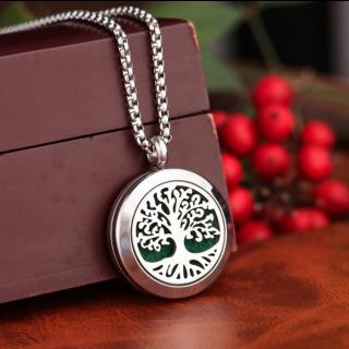 Tree Diffuser necklace