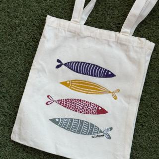 fishies tote bag