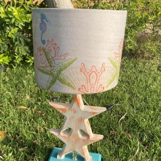 Sea Star Side Lamp Sea Horse Chapeau