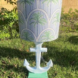Anchor Side Lamp/Palm Chapeau