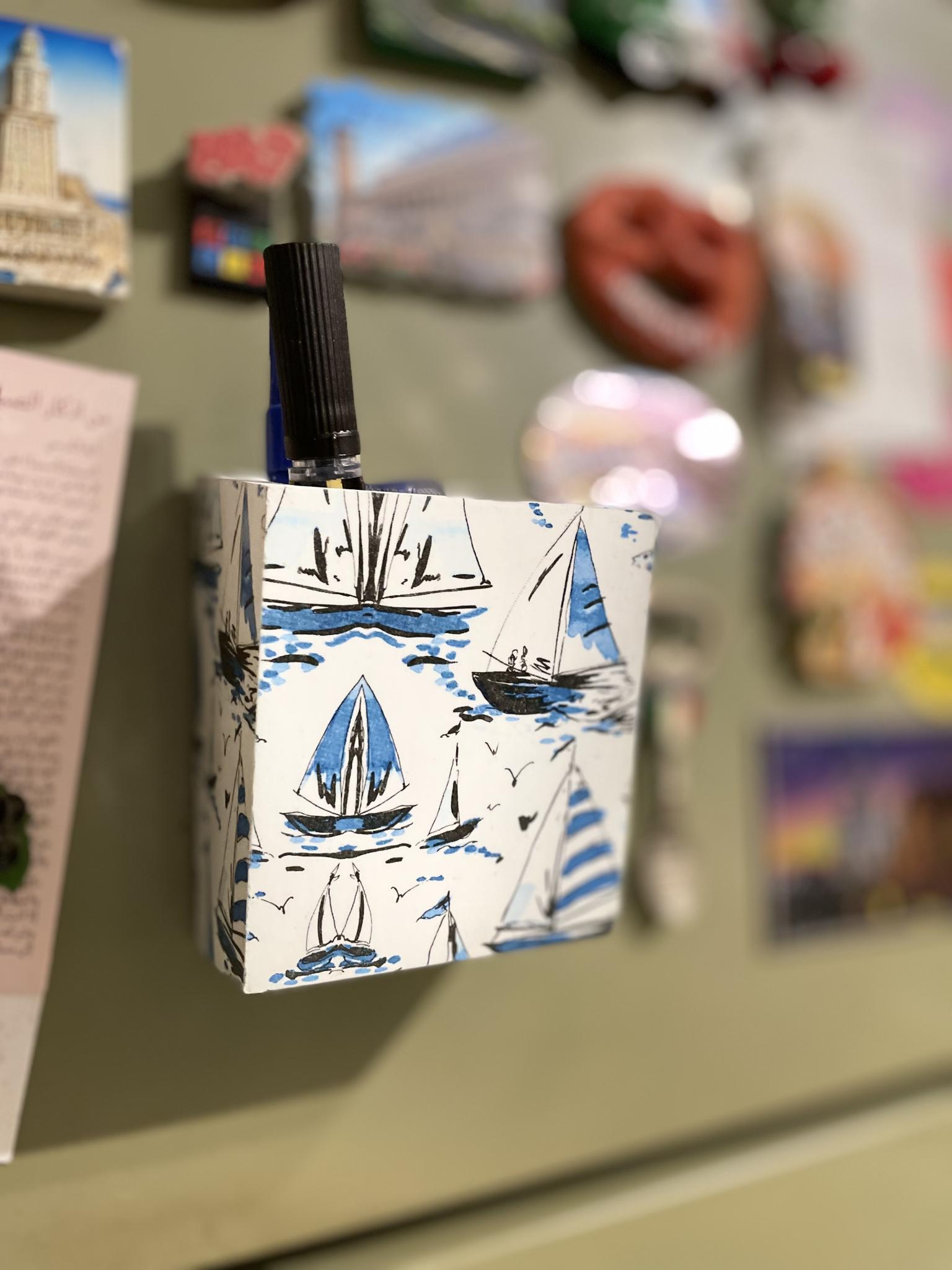 Magnetic Fridge Basket - Sailboat 3 IMG 4271 scaled