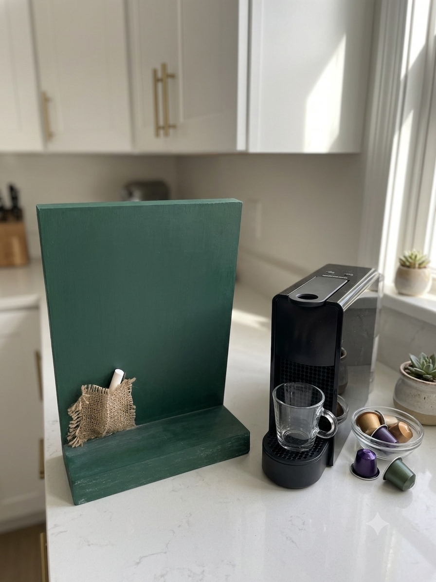 Chalkboard Coffee Pod Holder 2 IMG 4345