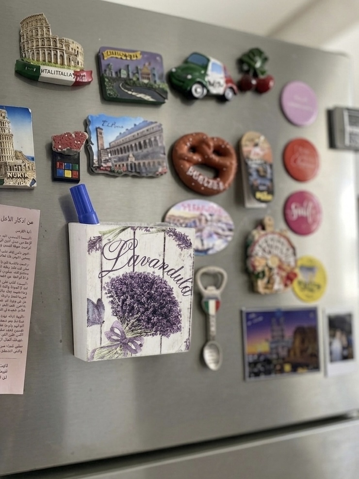 Magnetic Fridge Basket - Lavandula 2 IMG 4347