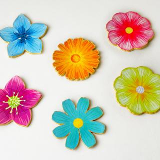 Set Of 6 Fridge Magnets (The Blooming Season)
