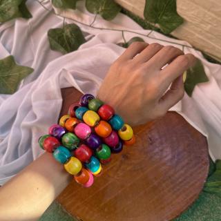 Colorful wrap up bracelet