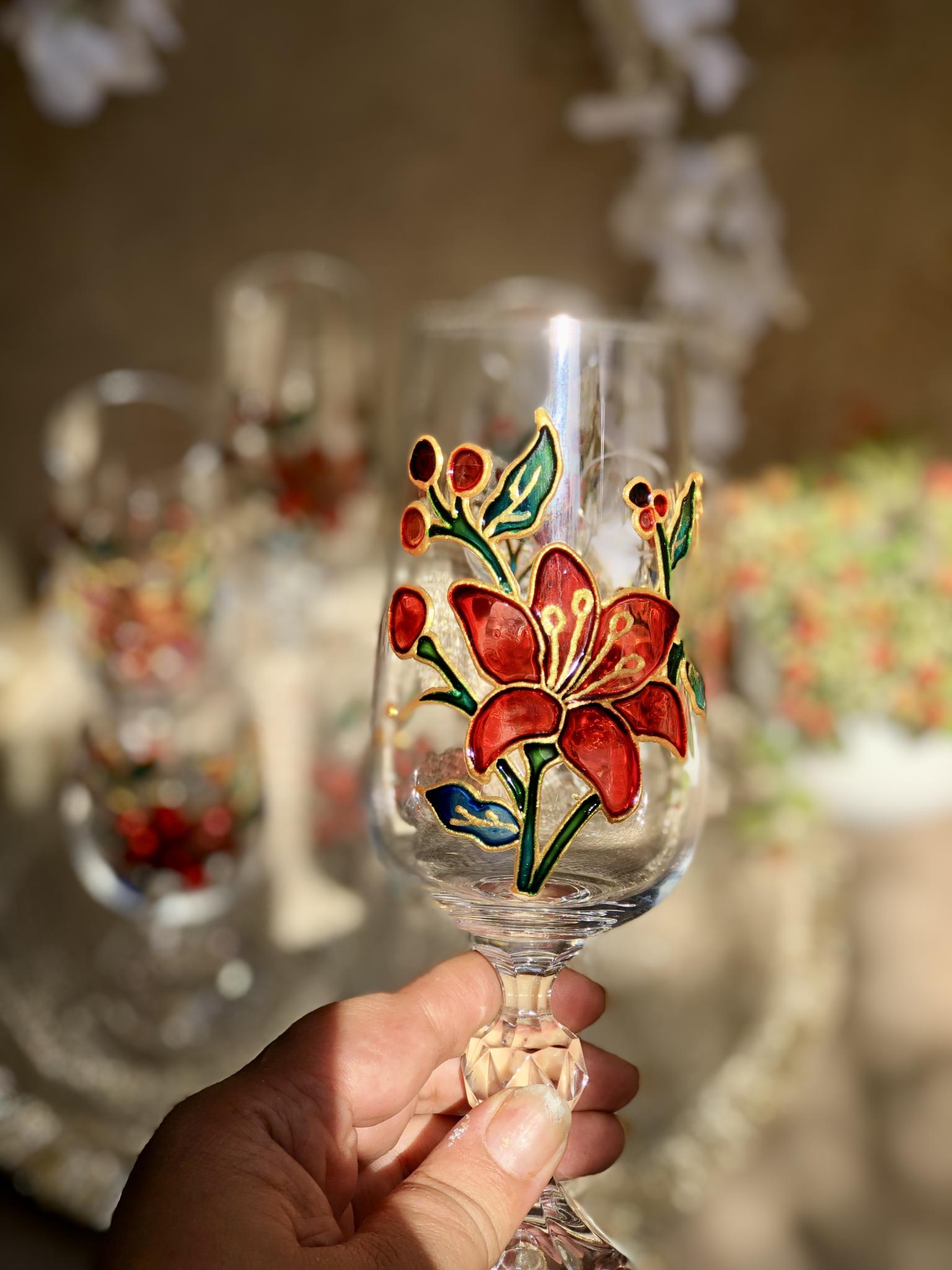 Floral Glasses set 3 IMG 5940 scaled