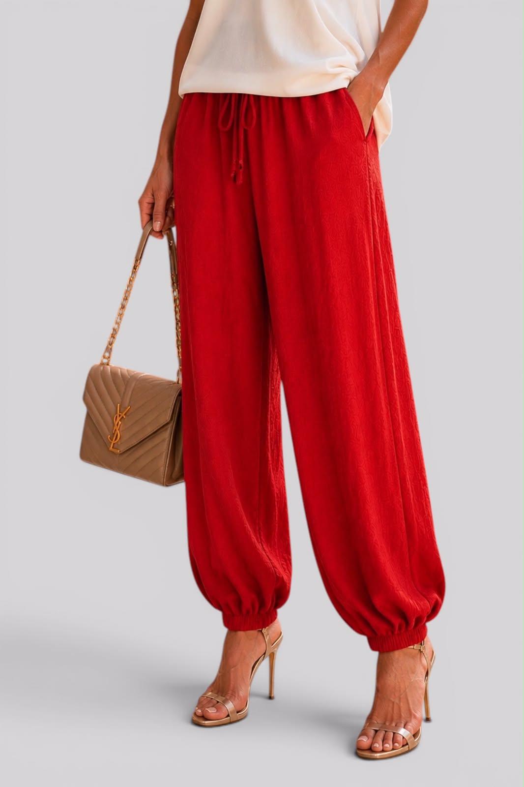 Luna Balloon Pants red 1 Luna Balloon Pants red