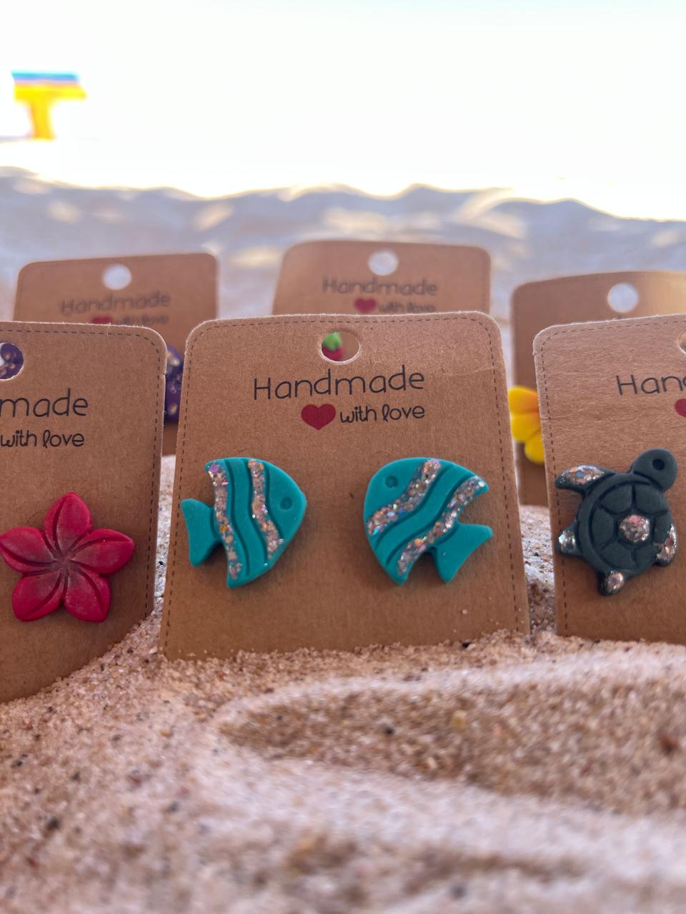 Handmade Polymer Clay Sea Earrings – Stainless Steel Studs 2 WhatsApp Image 2026 06 15 at 9.34.38 PM1111
