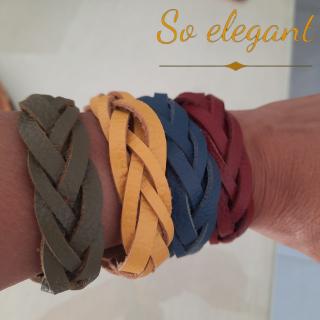 Leather bracelet