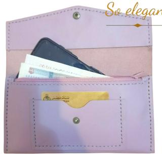 The Lilac wallet [ handmade natural leather wallet ]