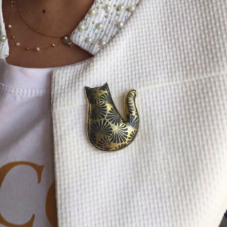 Cat brooch (Copy)
