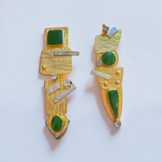 Wonderina Green حُلِيّ Earrings