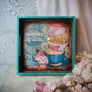 wooden tray