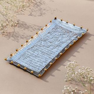 Handmade stainless tray