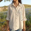 Blue Forest Shirt (Pure Linen)