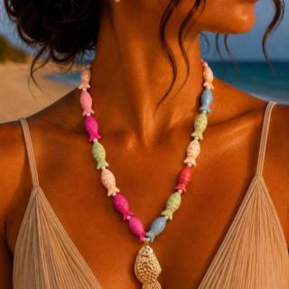 Fish Summer necklace