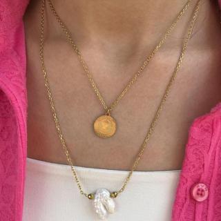 TWO LAYERS NECKLACE