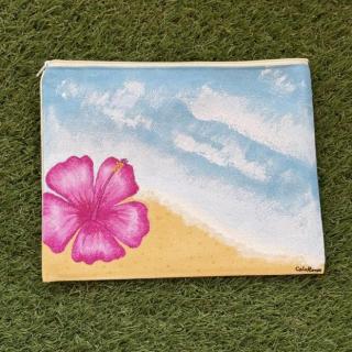 Hibiscus Flower Pouch