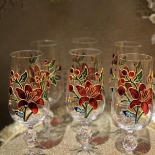 Floral Glasses set