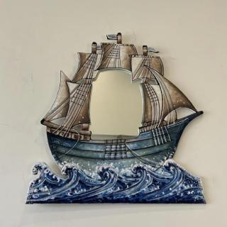 Hand painted mirror