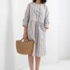 Striped Midi Dress
