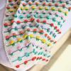 Whispering Blossoms Crochet Blanket