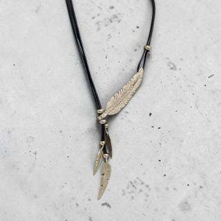 Black summer necklace