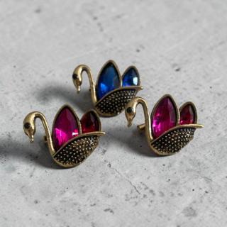 Swan Brooches