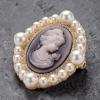 Classic cameo brooch