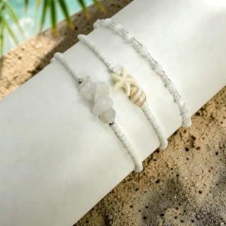 White seashell Ankelt