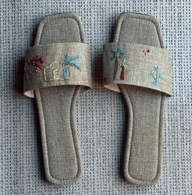 Ardi Linen Slippers 1 Ardi Linen Slippers