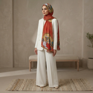 Egyptians Al Hilali scarf 🧡♥️