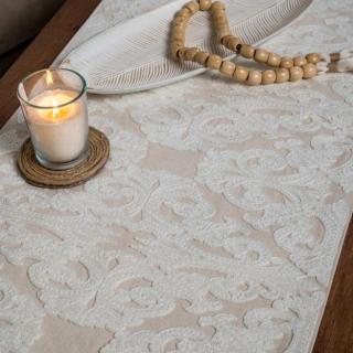 White Royal Table Runner
