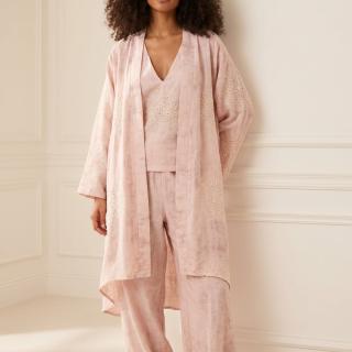 pink Linen set