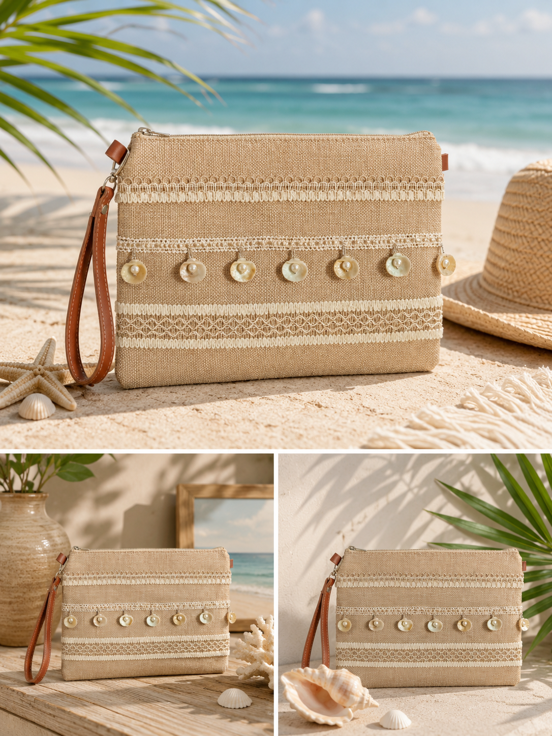 Seashell Pearl Clutch ππ€ 2 file 00000000be087243abde507630ae20c6