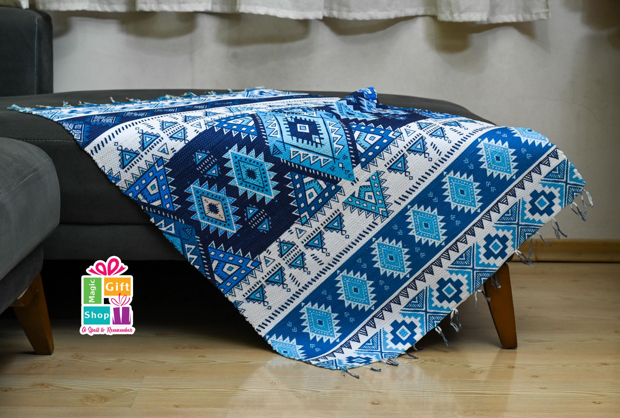 Killim blue pattern 1 Killim blue pattern